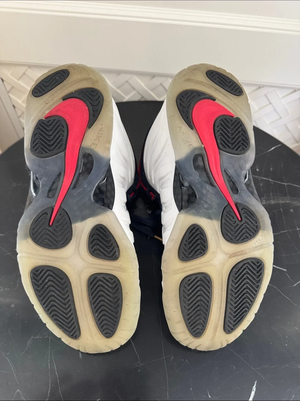 Like New Nike Little Posite One (GS) “Olympic” US Grade School – Size 5.5Y US